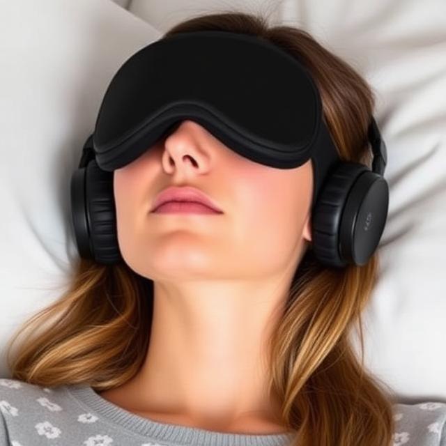 Wireless Bluetooth Stereo Music Eye Mask — Blackout Sleep