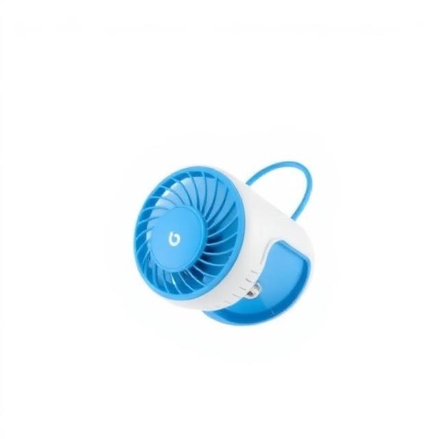 Portable Mute Multifunctional Hanging Neck Fan — Hands Free