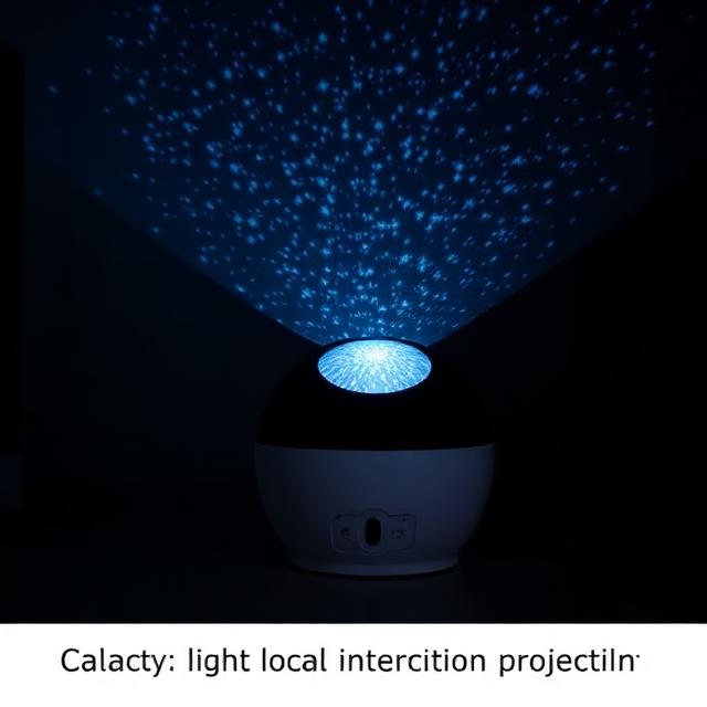 Night Light Galaxy Projector — Starry Sky 360 Rotating Lamp